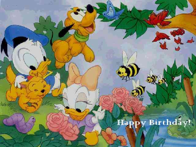 Disney Happy birthday #126}
