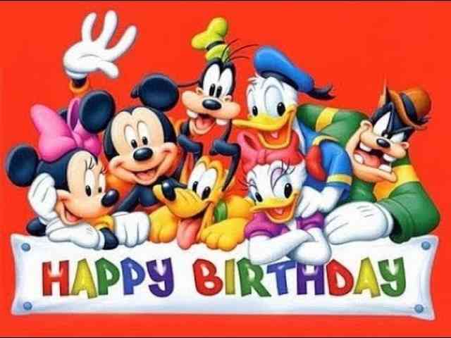 Disney Happy Birthday #560}