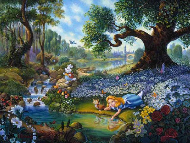 Дисни Alice in Wonderland #208}