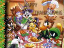 Дисни Thanksgiving пазл открытки и игры