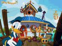 Дисни Donald Duck пазл открытки и игры