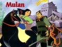 Дисни Mulan пазл открытки и игры
