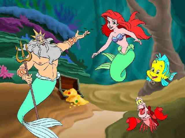 Дисни Little Mermaid #447}