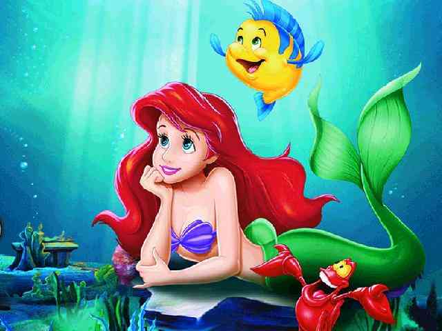 Дисни Little Mermaid #448}