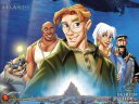 Disney Atlantis puzzle ecards and games